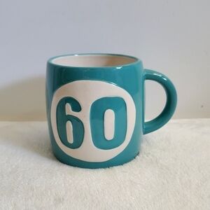 Hallmark Blue Tourquise 60 I'm Not Old I'm Epic Coffee Cup Mug 18 Oz